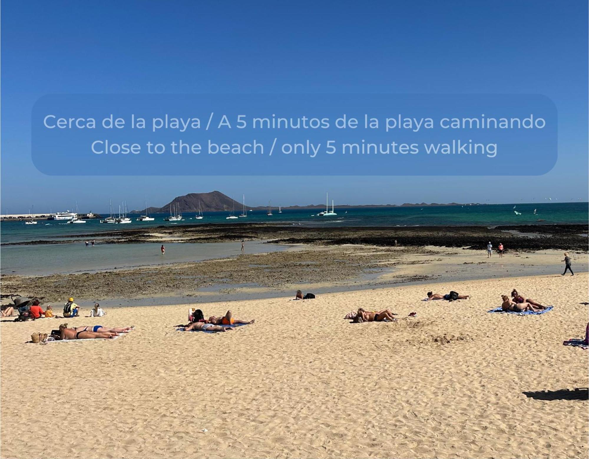 Ferienwohnung Fresh Lemonade Con Piscina, Ac, Doble Terraza, Cocina Completa Y Parking Corralejo Exterior foto